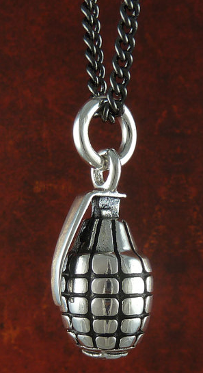 Grenade Necklace