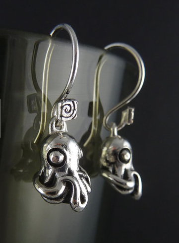 Octopus Earrings