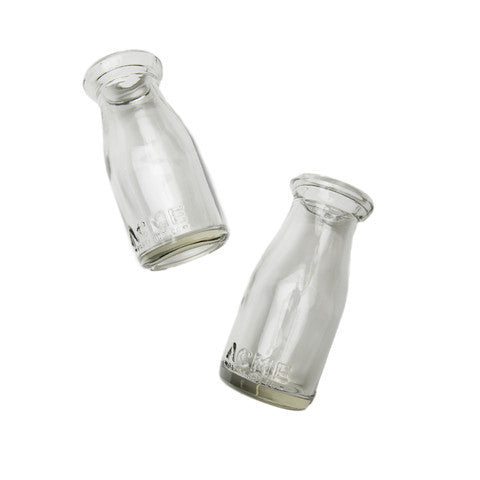 Milk Bottles, set of 6