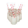 Milk Bottles, set of 6